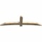 Ekena Millwork Bellingham Rough Sawn Timber Gable Bracket, Douglas Fir, 96"W x 28"H x 4"D x 6"F, 7/12 Pitch GBW096X28X0406BEL00RDF - alternate 4
